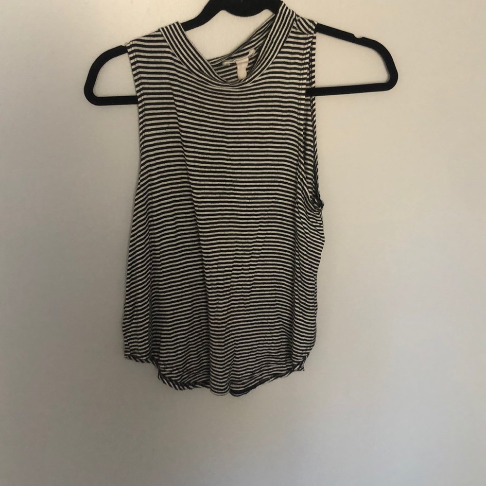 striped tank top